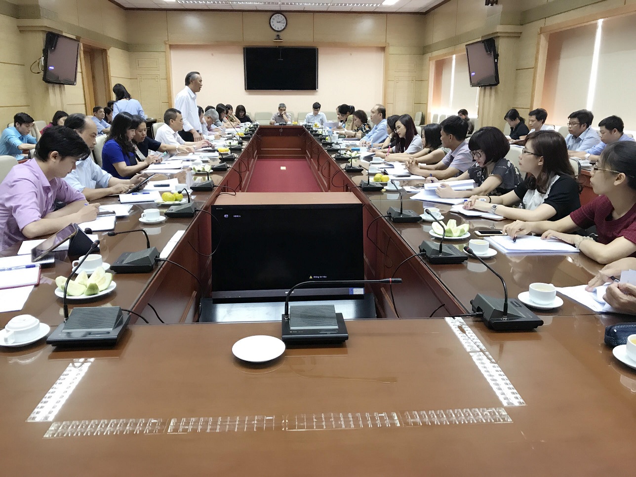 Ủy ban Khoa học, Công nghệ và Môi trường của Quốc hội làm việc với Bộ Y tế về Luật Chuyển giao công nghệ